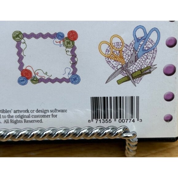 Dakota Collectibles Embroidery Club CD Sewing Notions 4X4 Field Designs Machine - Picture 3 of 4